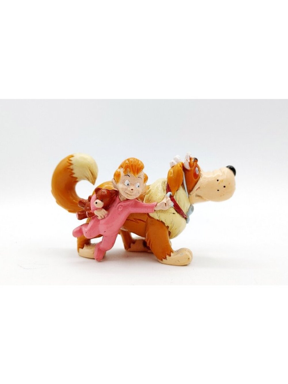 MICHAEL WITH DOG NANA DISNEYS PETER PAN MOVIE PVC FIGURE CAKE TOPPER Rare